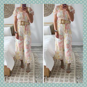 BNWT Gianni Bini Floral Jumpsuit